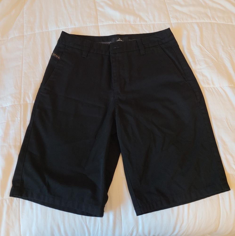 Mens black Rip Curl shorts